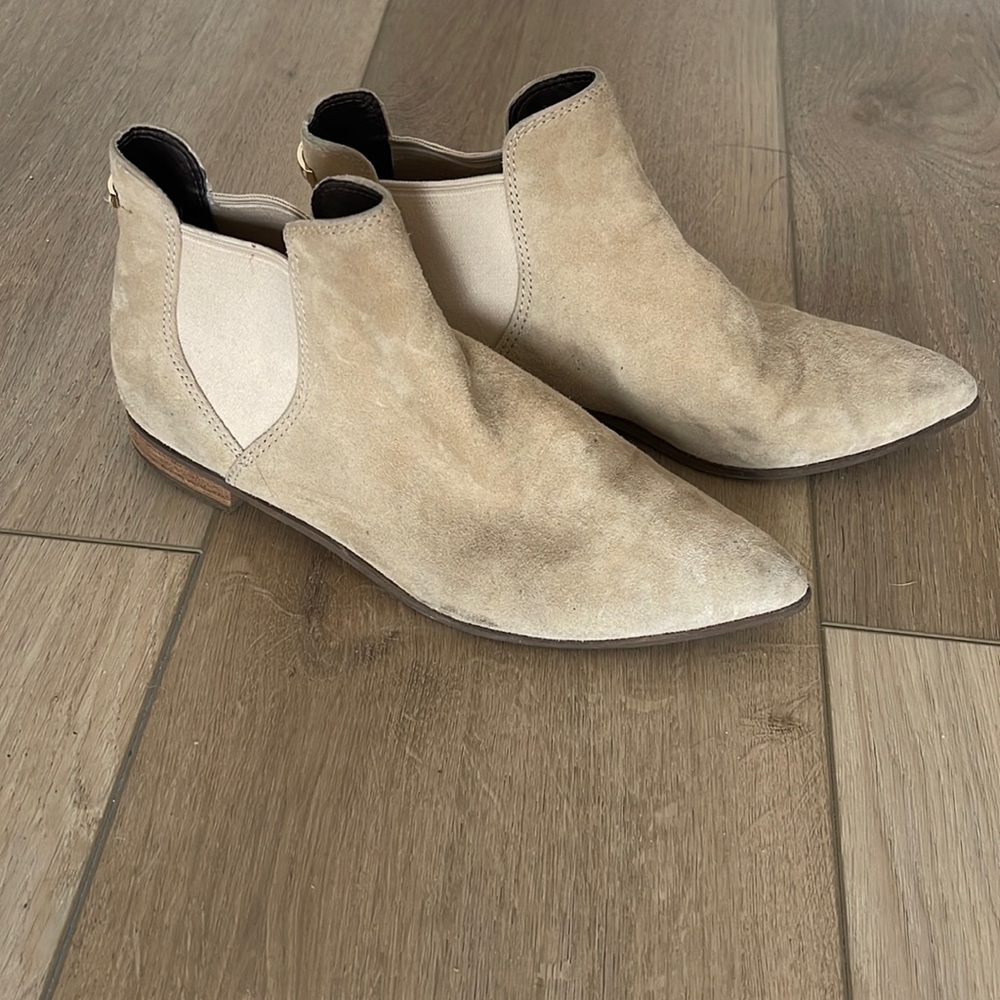 Cole Haan suede booties